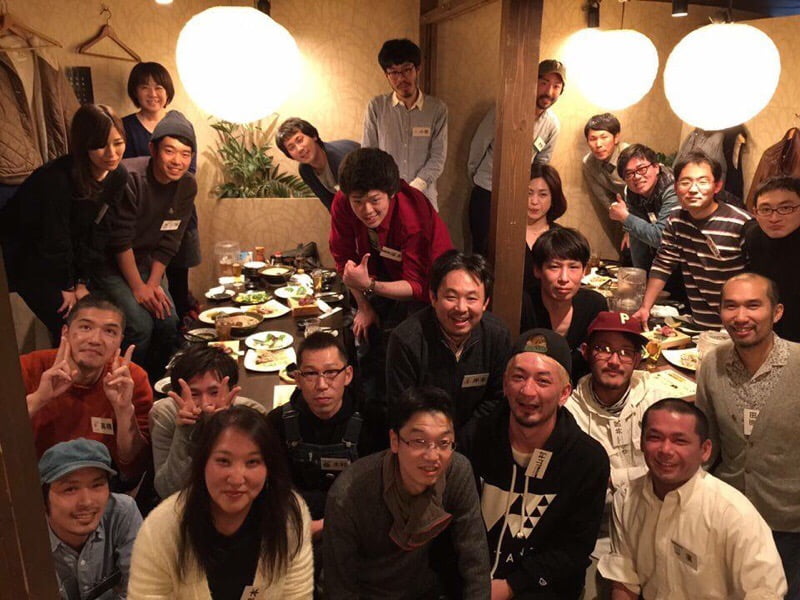 有名なカフェやコーヒー屋さんの集まる忘年会に参加してきました