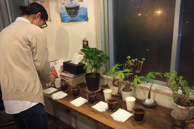 コーヒーのカッピング、豆と水質についての話