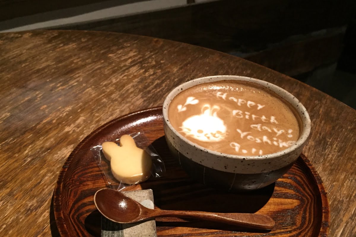 日付入りのラテアートのオーダーが多かった週、記念日にお店を選んでいただけるのは嬉しいものだなぁ…と