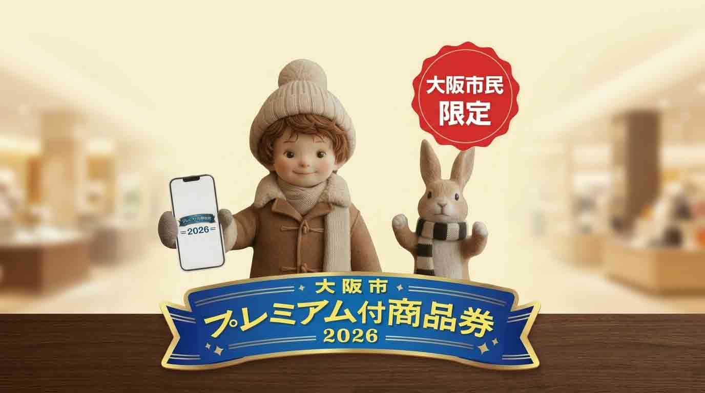 【お知らせ】大阪市プレミアム付商品券2026がご利用いただけます